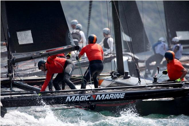 Fleet in action - 2016 GC32 Racing Tour ©  Max Ranchi Photography http://www.maxranchi.com